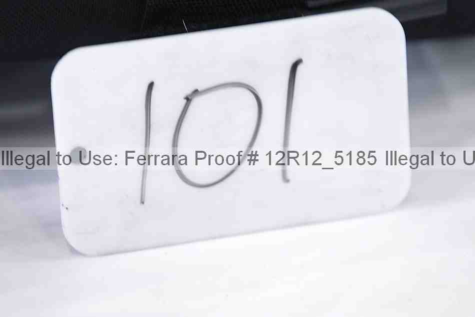 Proof Number 12r12_5185