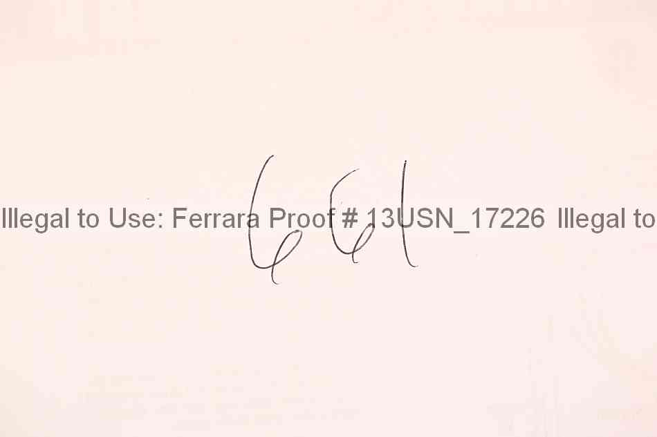 Proof Number 13usn_17226