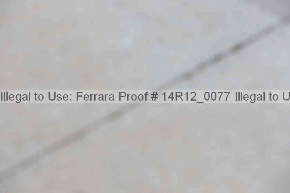 Proof Number 14r12_0077