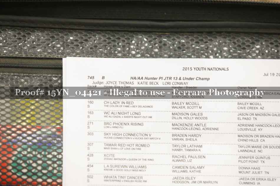 Proof Number 15YN_04421