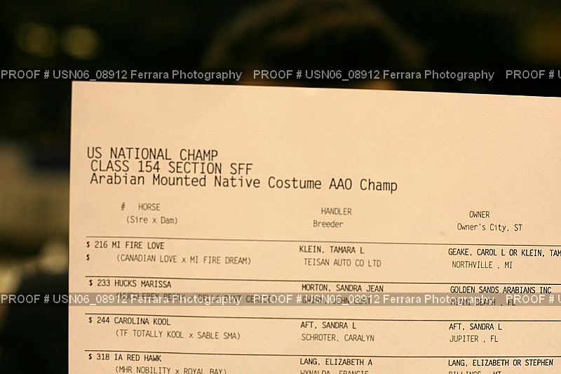 Proof Number USN06_08912