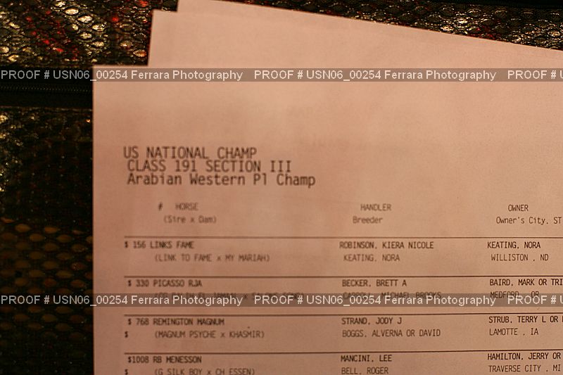 Proof Number USN06_00254