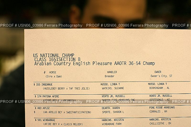 Proof Number USN06_03986