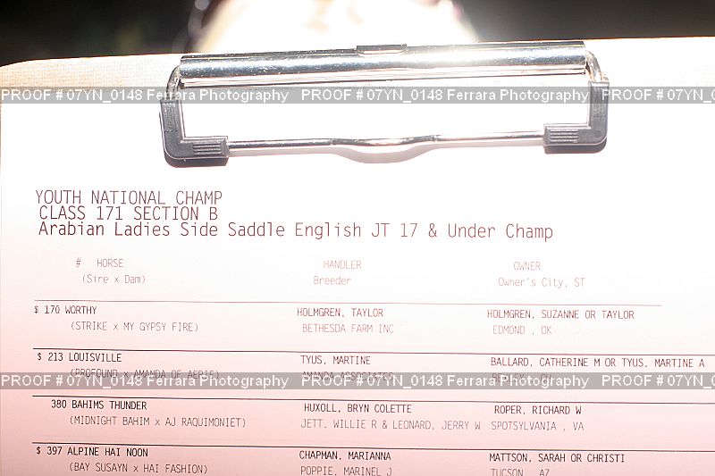Proof Number 07YN_0148