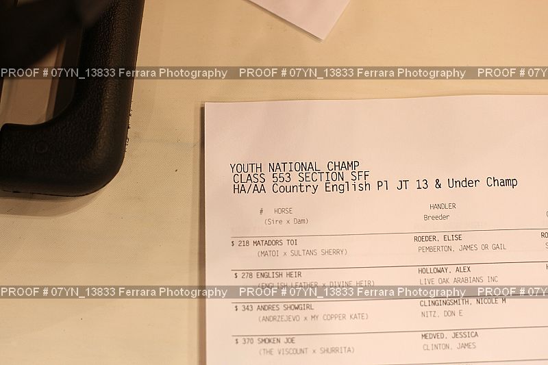 Proof Number 07YN_13833