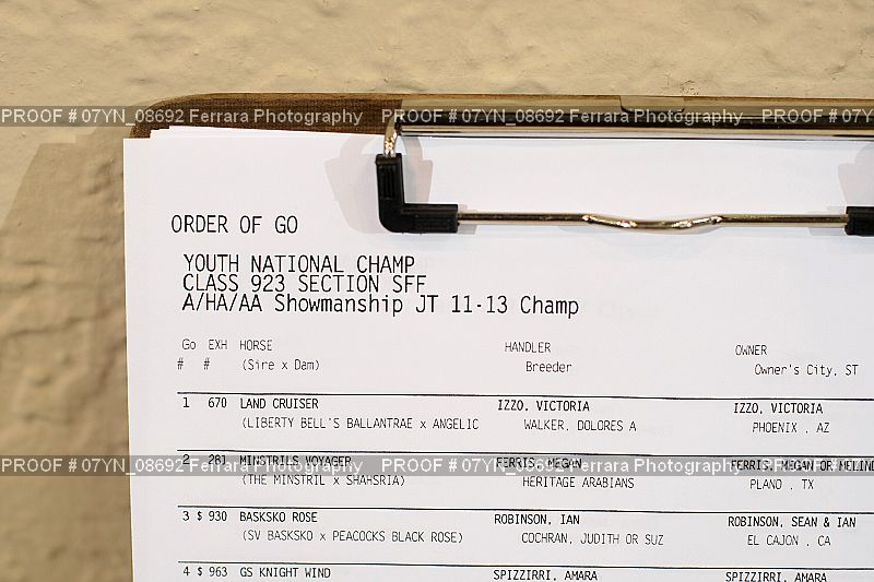 Proof Number 07YN_08692