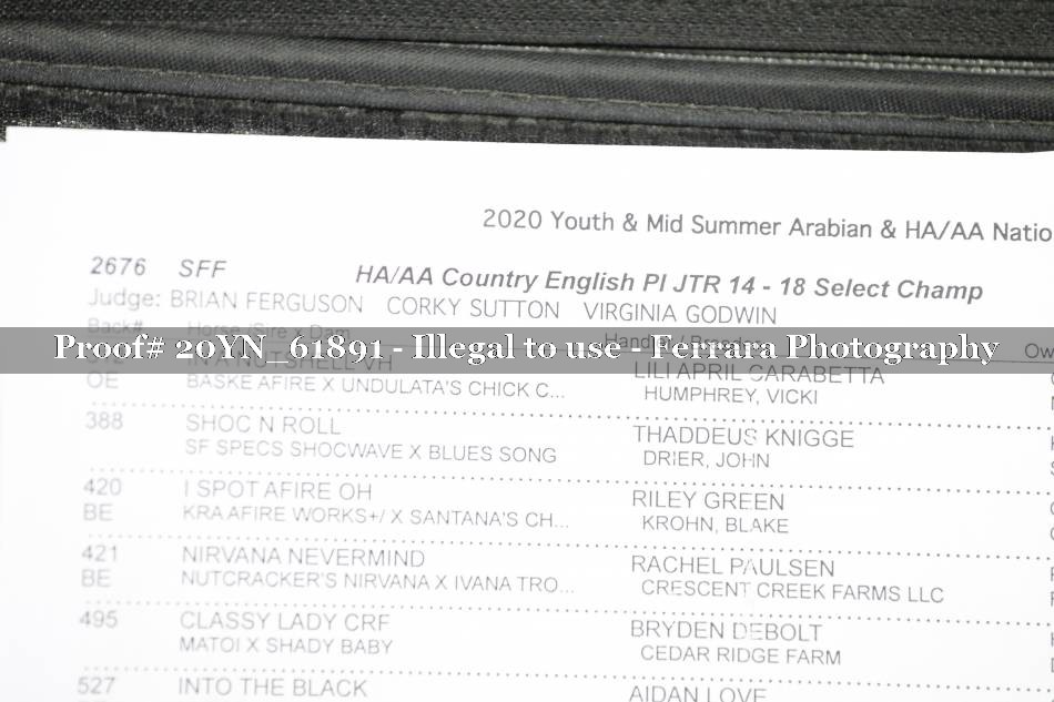 Proof Number 20YN_61891