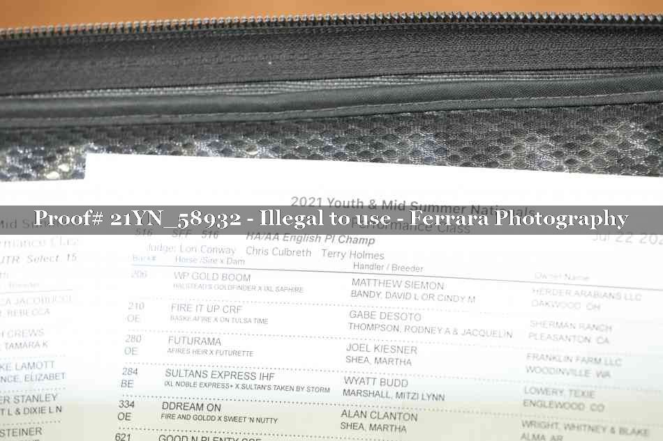 Proof Number 21YN_58932