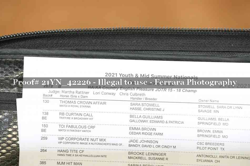 Proof Number 21YN_42226