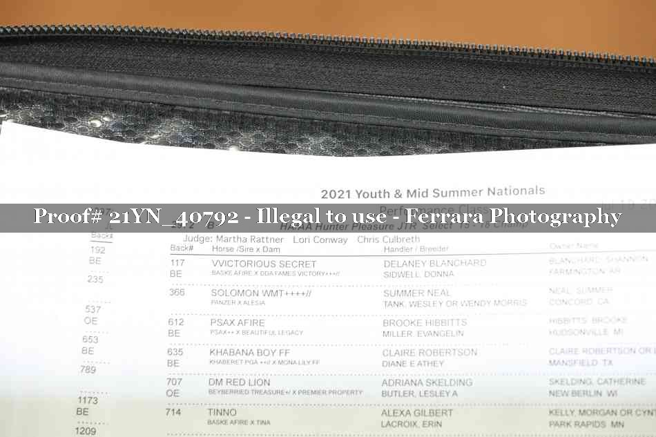 Proof Number 21YN_40792